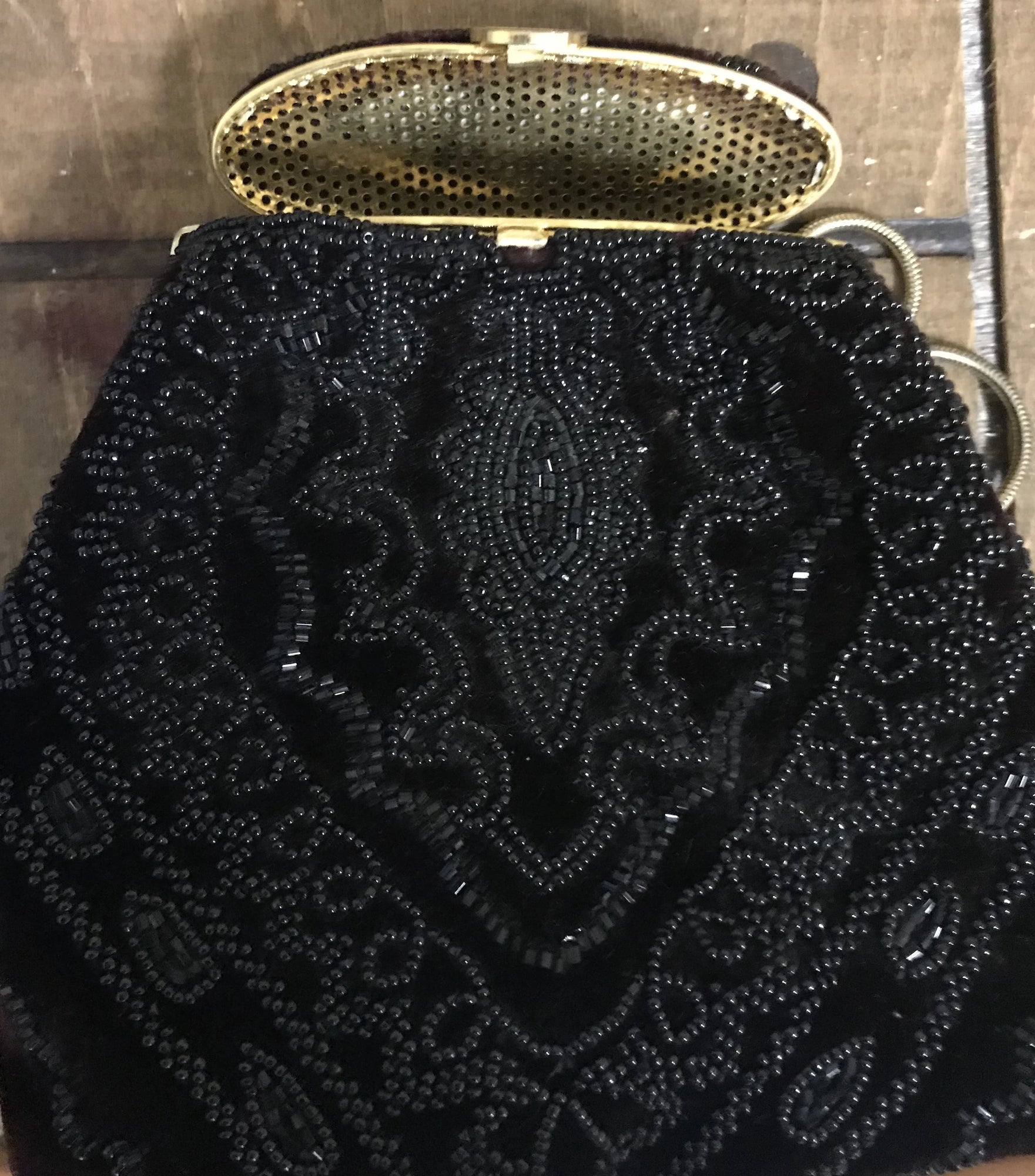 Vintage La Regale Beaded Handbag Hand Beaded Luminescent -  Canada