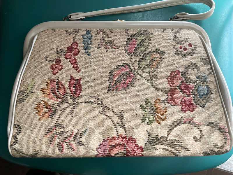 Vintage Floral Tapestry Purse – MSU Surplus Store
