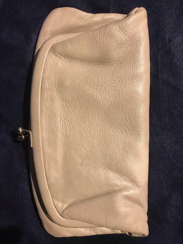 DaNi Foldover Clutch w/ Zipper Accent — P. Sherrod & Co. Leather Handbags